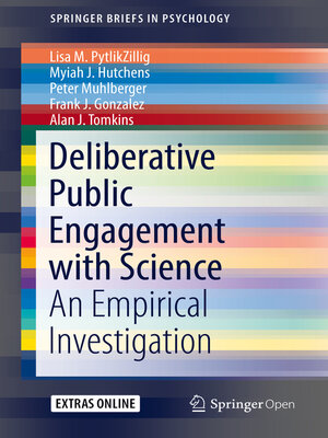 cover image of Deliberative Public Engagement with Science